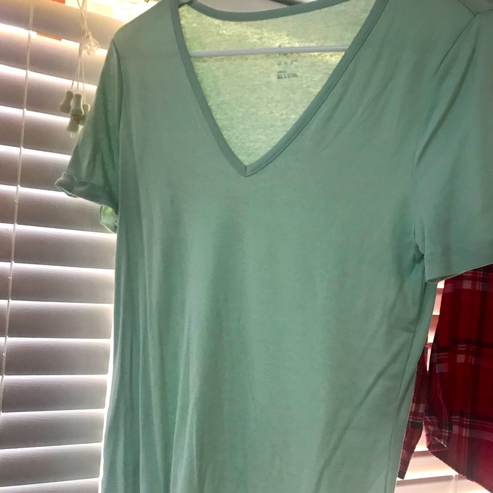 Mint jersey tee